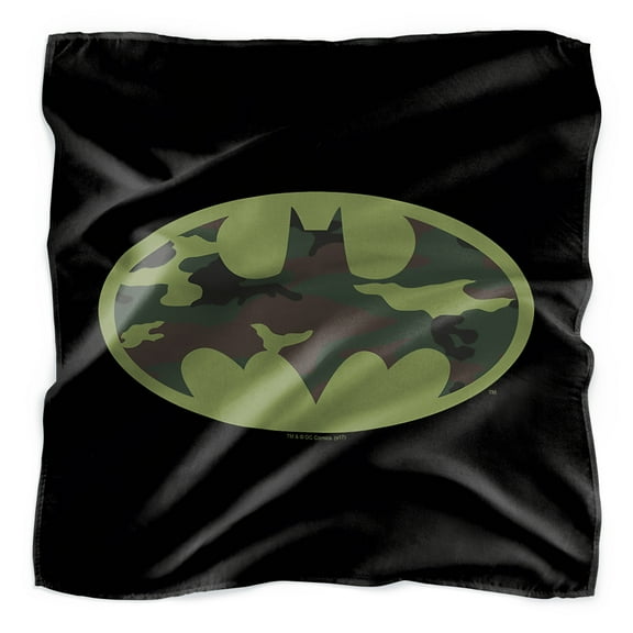 Batman Camo Logo Bandana (21 in x 21 in)