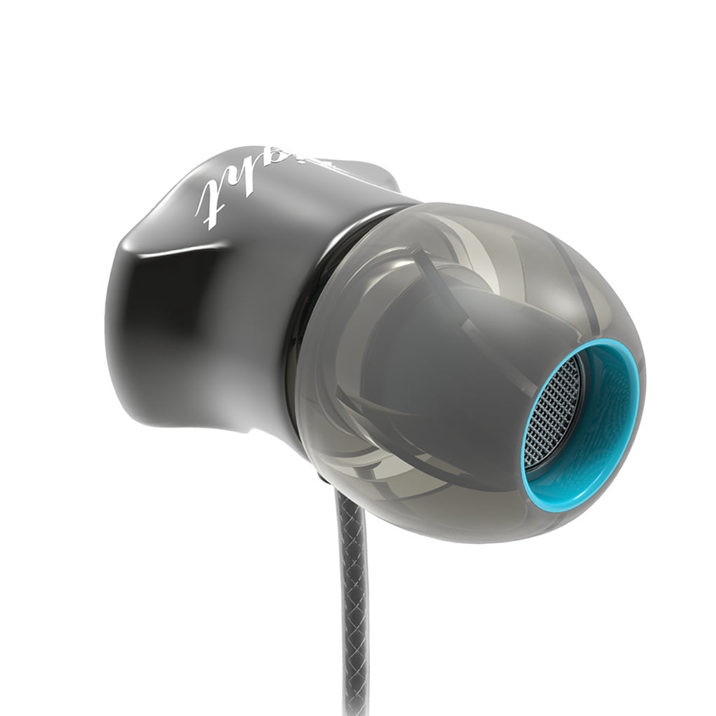 facefd QKZ DM7 Earphone Metal Stereo Noise Isolating In-ear Headset Built-in Mic HiFi Earbuds Built-in Mic HiFi Heavy Bass 3.5mm Earbuds