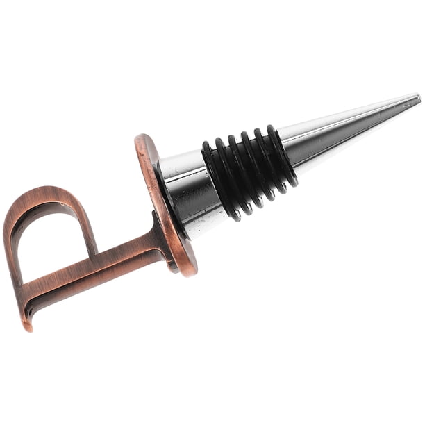 unbranded Tapón Decorativo Para Botella De Vino Con Hermético Y Acabado Y Resistente