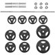 thumbnail image 1 of Kit de Pesas – 50 Lbs ALTERA  Combo No. 23 Barra Recta, Par de Mancuernas, Discos, 1 of 5