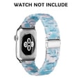 thumbnail image 2 of Compatible con Apple Watch Strap 38-40 mm / 42-44 mm Series 5/4/3/2/1, accesorio de correa de reloj de reemplazo de correa de resina delgada Ormromra 2033262-10, 2 of 9