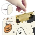 thumbnail image 6 of FORMRS Acrylic Clipboard with Low Profile Clip Standard A4 Letter Size, 12.5" x 9", Halloween Happy Ghosts, 6 of 8