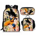 thumbnail image 1 of Anime Dragon Ball Backpack, Schoolbag Three-piece-ZJKDGJKJ, 1 of 4