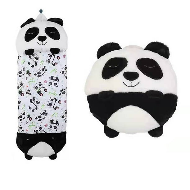 Saco de dormir de felpa para niños y niñas, manta para dormir, muñeco de peluche, almohada, regalos