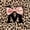 Brown Black M, variant on Erosebridal Chic Cheetah Printed Black Out Curtains For Kids,Black Letter M Monogrammed Curtains Pack of 2 (42x63 Each)