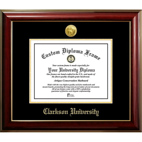 Clarkson University Classic Diploma Frame