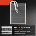 thumbnail image 5 of A-Premium A/C Evaporator Core Compatible with Audi A4, A4 allroad, A4 Quattro, Q5, Q5 PHEV, Q7, A5 Quattro, A5 Sportback, A6 allroad, A6 Quattro, A7 Sportback, A8 Quattro, Q8, e-tron Quattro, RS Q8, 5 of 8