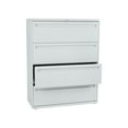 thumbnail image 2 of HON H794.L.Q Brigade 700 Series 42 in. x 18 in. x 52.5 in. 4 Legal/Letter-Size File Drawers Lateral File - Light Gray, 2 of 2