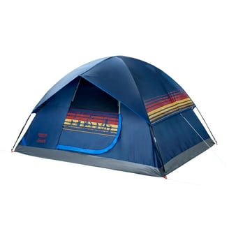 Coleman 111245 Sundome 5 Person Camping Tent - Gray/Orange