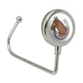 thumbnail image 2 of Brown Horse in Horseshoe Purse Bag Hanger Holder Hook, 2 of 4