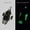 Black(Fluorescent), variant on Spider Silk Launcher for adults,Web Shooters- USB Charging, Launch Distance 8ft - Can Grab Small Objects-Variety of Play Modes