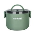 thumbnail image 1 of AMERTEER Thermos for Hot Food Food Thermal Jar Insulated Soup Thermos Bottles  Plastic Food Container Bento Lunch Box Travel Camping Thermos （1000ml，1600ml）, 1 of 10