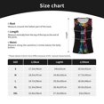 thumbnail image 5 of KLL Neon Psychedelic Giraffe Print Womens Tank Top Sleeveless Workout Tops Athletic Running Shirts Yoga Gym Clothes-XX-Large, 5 of 7