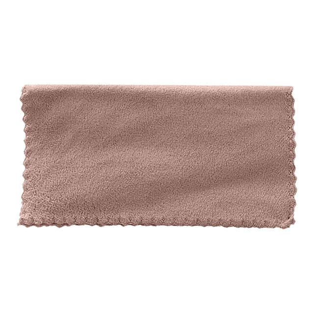 Coral Fiber Bath Towel For Face Cleaning Small Square Towel For Makeup Removal Small Towel For Wiping Thick And Absorbent.