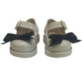 thumbnail image 3 of MELISSA Baby Girl's Mini Maggie Bow Flats, Beige, 12, 3 of 4