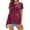 Plum, variant on Women's Maternity Tops Shirts Short Sleeve Pregnancy Clothes 3-Pack