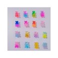 thumbnail image 3 of 16pcs/set Super Cute Gradient Jelly Bear Party & Birthday Hole Shoes Decoration For Kids Girls' Sandals, 3 of 5