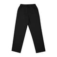 thumbnail image 6 of Girls' Jogger Pants New Boys and Children Sports Cargo Pants Stretch Elastic Waist School Kids Twill Joggers Style B-21 Black 6 Years, 6 of 8