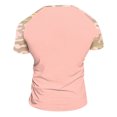 thumbnail image 4 of MNCEKFOD Men's Basic T Shirts 2025 Casual Trendy Printed Camo Round Neck Short Sleeved Tshirts Leisure Mens Tops Pink L, 4 of 5