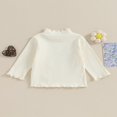 thumbnail image 3 of Toddler Baby Girls Casual Basic Shirts Long Sleeve Fall Tees Tops Clothes, 3 of 7