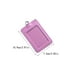 thumbnail image 3 of Inteprter 10 piezas de portatarjetas de identificación, suministros de oficina de negocios, funda protectora informal de colores, funda para tarjetas de Carpetas de archivos Vertical/Rosa, 3 of 6