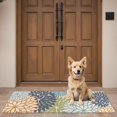 thumbnail image 4 of Bohemian Retro Floral Non-Slip Entryway Door Mat,Boho Indoor Decor Durable Low Plush Door Mat,Washable Welcome Rug for Patio Hallway Home Decor 16x47 Inches, 4 of 7