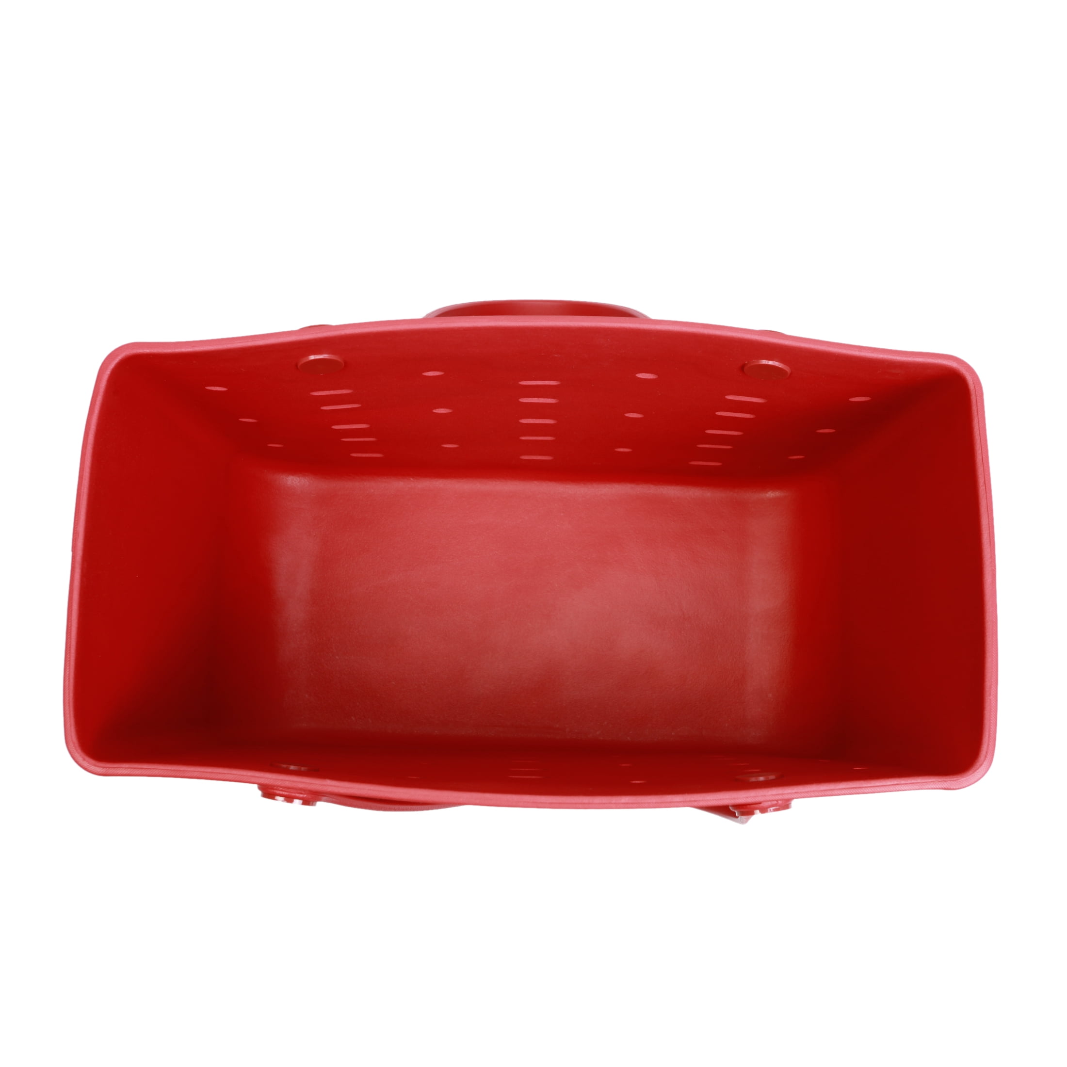 Mainstays Large All Purpose Flex Laundry Tote, Red Sedona, 18 in W x 8.75 in D x 13 in H