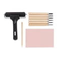 thumbnail image 1 of Outils de Sculpture, Kit Portable 6 Pcs Couteaux Rouleau Flexible pour Artisanat, 1 of 8