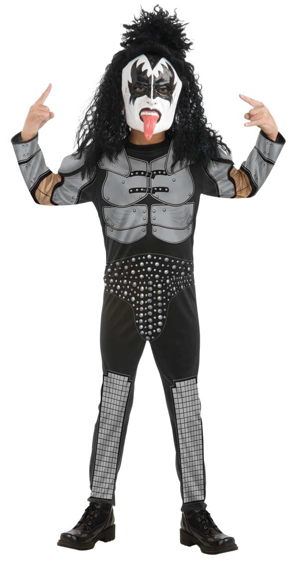 Boys Kiss The Demon Gene Simmons Rock Star Costume 