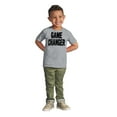 thumbnail image 3 of Game Changer First Time Parents Funny Toddler Boy Girl T Shirt Infant Toddler Brisco Brands 4T, 3 of 6
