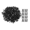 thumbnail image 3 of 300 clips de papel, pasadores partidos estañados, alfileres para manualidades, chinchetas, remaches para scrapbooking Negro, 3 of 9