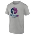 thumbnail image 2 of Men's Heather Gray USA Badminton Radiating Victory T-Shirt, 2 of 3