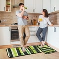 thumbnail image 6 of Bamboos Stripe Kitchen Mats Non Slip Standing Desk Mat Runner Rug Washable Kitchen Rugs for Floor 2PCS, 6 of 7