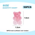 thumbnail image 2 of 50 Pcs Accessoires DIY Ourson en Résine simulation en Plusieurs Couleurs, 2 of 7