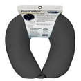 Cloudz Microbead Travel Neck Pillow Black