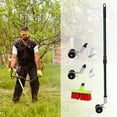 thumbnail image 1 of Weed Extractor Three in One Weed Remover Brush Long Handle Garden Vertical Weed Remover Hand Tool for Yard Weed Clearance, 1 of 5