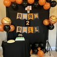 thumbnail image 4 of Basketball Birthday Party Decorations, Born 2 Ball Banner, Sports Party Supplies for Boys 2nd Birthday, 4 of 7