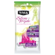 Schick ST3 Slim Triple Sensitive Women's Disposable Razors, 8 Ct