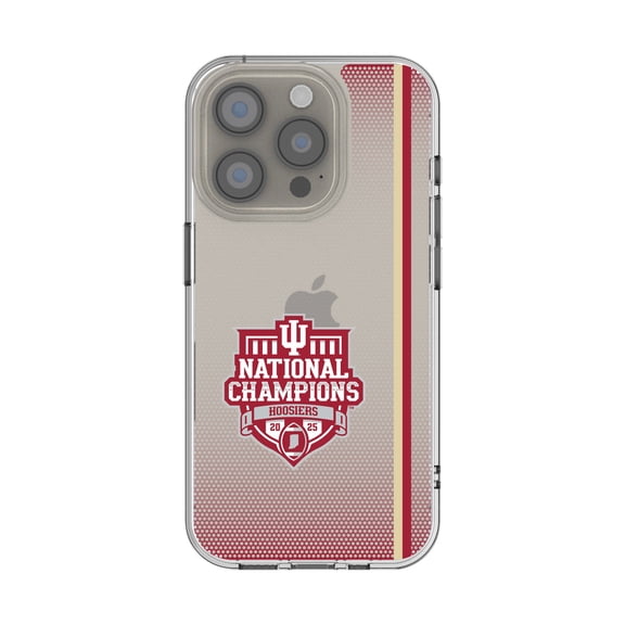 Keyscaper Indiana Hoosiers College Football Playoff 2025 National Champions iPhone Clear Case