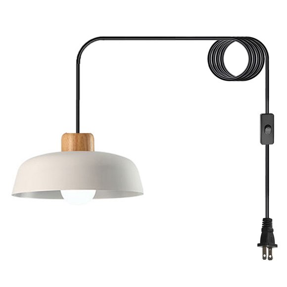 Hanging Lamps Nordic Style Dining Room Living Room Metal White Mini Pendant Lights Hanging Pendant Light