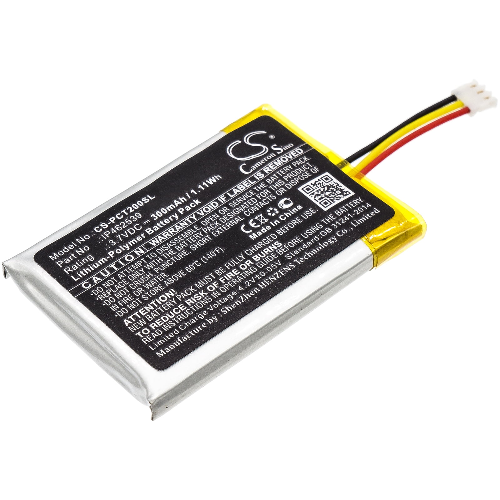 Batterie Remplacement Pour Casque Plantronics C565/CS540 - Li-Polymer 3.7V 140mAh - Compatible Références 212367-01, 30086180-03
