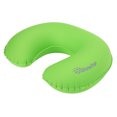 thumbnail image 4 of Cojín de viaje portátil, ligero y suave para mayor comodidad en movimiento (verde) Almohada de cuello inflable en forma de U, 4 of 8