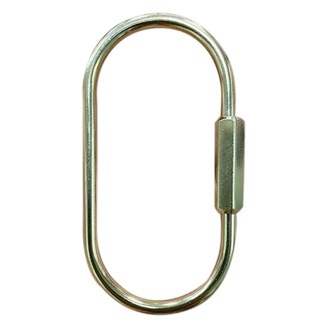Brass Screw Lock Clip Practical Simple Style Car Keychain Brass Lock Keychain