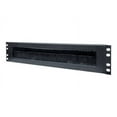 thumbnail image 1 of Intellinet 19" Cable Entry Panel, 2U, with Brush Insert, Black - Rack cable entry panel with brush - black, RAL 9005 - 2U - 19", 1 of 3
