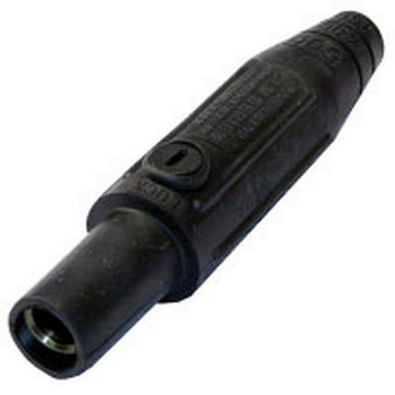 CLM2F-A CLM Cam Type, Series 15 Mini Inline, Pin, 150A, 8-2GA, F - Black (A)