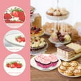 thumbnail image 6 of ceramic dinner plates, 12 serving platter, serving bowl, strawberry pattern serving dishes meal plates dessert salad plates for soup pasta bread appetizer dessert snack, 6 of 6