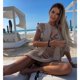 thumbnail image 4 of Vestido ahuecado transparente para mujer, ropa de playa de punto, Bikini Sexy, 2023, 4 of 4