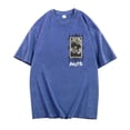 thumbnail image 2 of Keshi Requiem World Tour Washed Cotton Tshirt Hip Hop Short Sleeve Vintage 90s Tees, 2 of 4