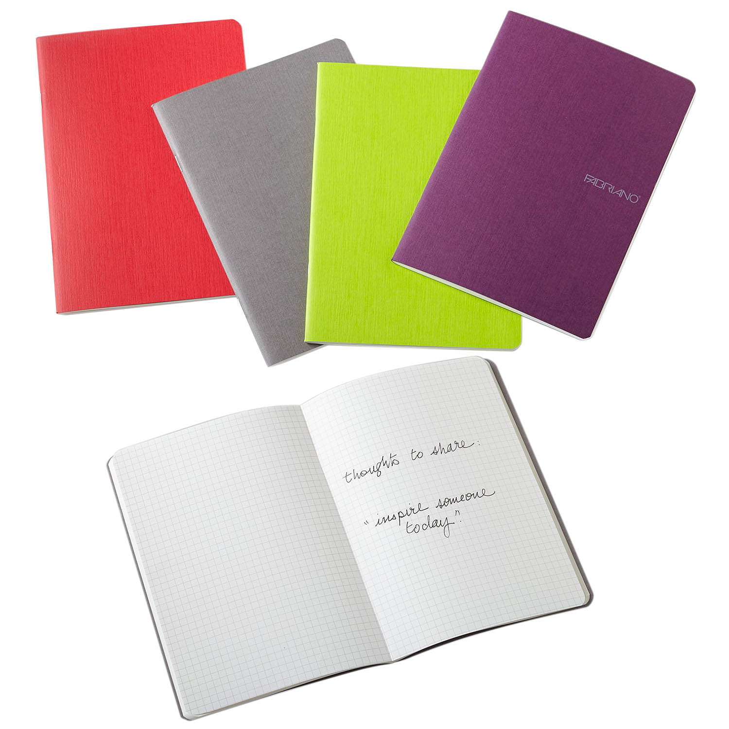 Fabriano EcoQua Notebooks Four Assorted Colors for sale online 