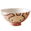 Panda Superstore PS-BAB166802011-DALISH00222 Baby Rabbit Design Multifunctional Creative Ceramic Cute Bowl